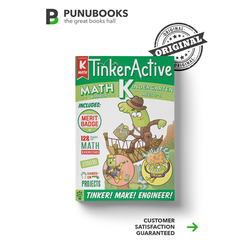 Tinkeractive Workbooks: Kindergarten Math By Nathalie Le Du | Shopee Indonesia
