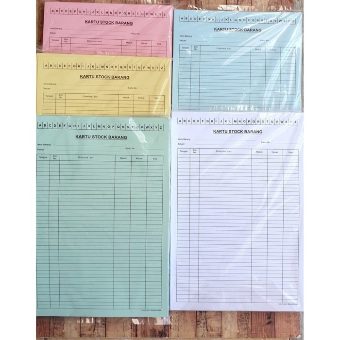 

Kartu Stok Barang isi 100 lembar