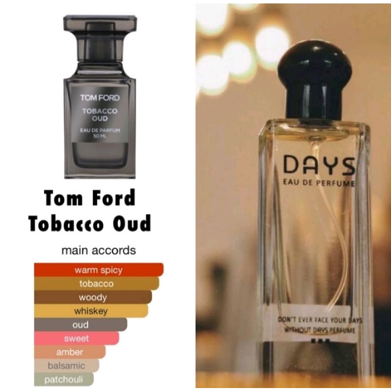 DAYS PARFUM INSPIRED BY TOM FORD TOBACCO OUD