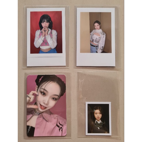 pc photocard polaroid album unconscious suhyeon siyoon tsuki snowy night moon sua