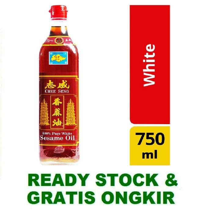 Minyak Wijen Chee Seng 750 ml Pagoda - Sesame oil (BERKUALITAS)