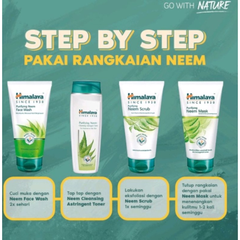 ✨SHASYA✨ HIMALAYA PURIFYING NEEM MASK | FACE WASH | LIP BALM | GENTLE EXFOLIATING ORIGINAL BPOM