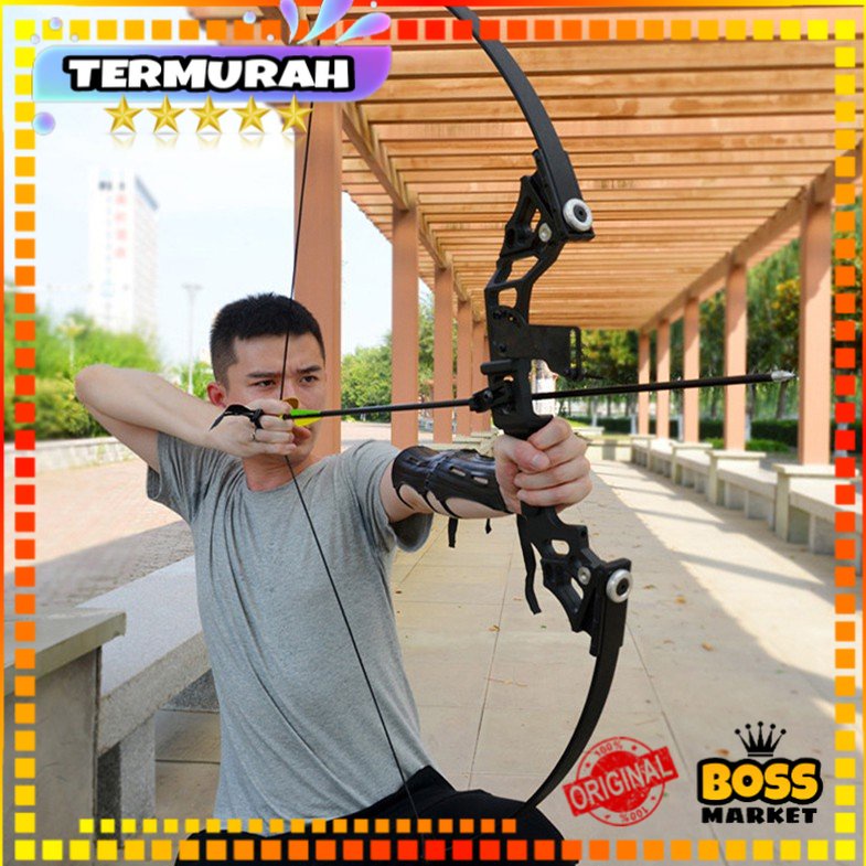 Busur Panah Hunting Archery Bow 30-45 LBS