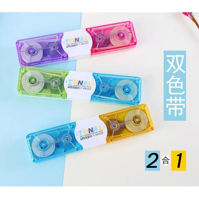 

Tip-Ex Roll Kertas Correction Tape 2 sisi doi