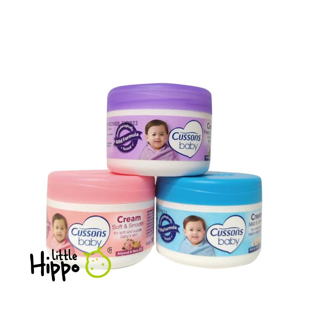 Cussons Baby Cream 50g dan 100g / Krim Bayi Cusson / Krim Bayi Cusson New Born / cussons Krim Bayi Pelembab Kulit Baby Cream Cussons / Cussons Cream Bayi Newborn Mild Gentle Soft Smooth 50g 100g