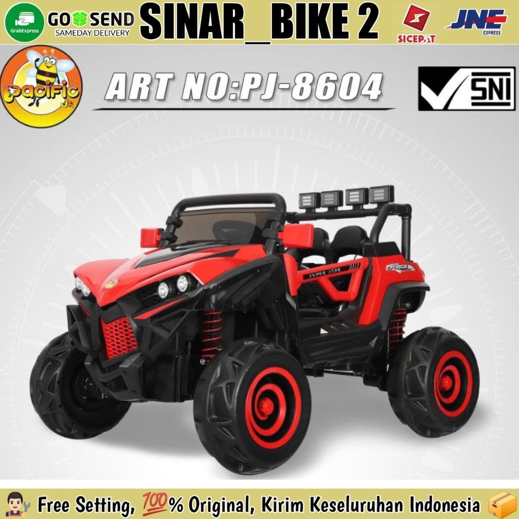 Mainan Mobil Rocking Mode Anak Aki RC Jeep Pacific PJ-8604