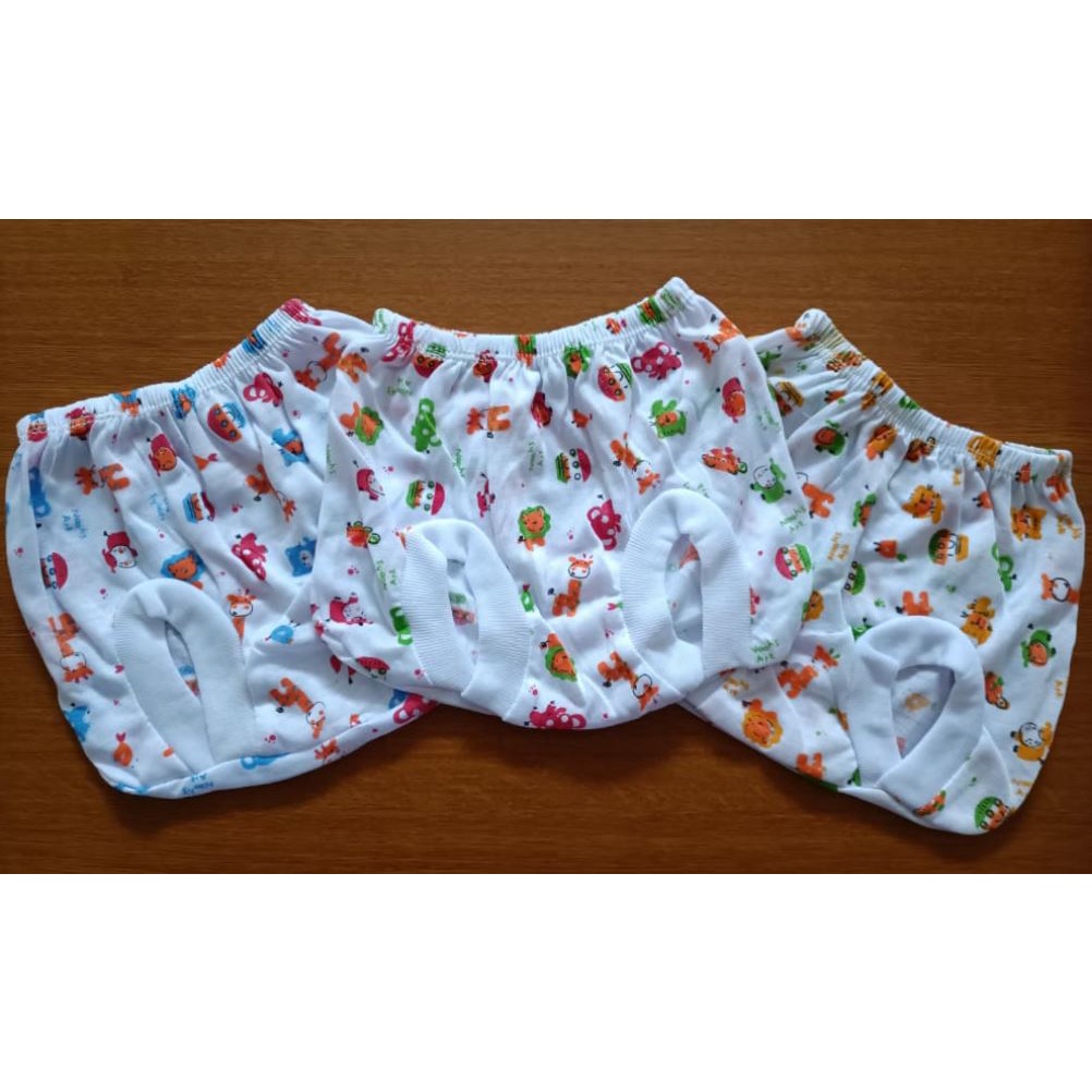 6 Pcs Celana Kacamata bayi Celana Kacamata bayi 1/2 Lusin pop putih tabur warna aplikasi