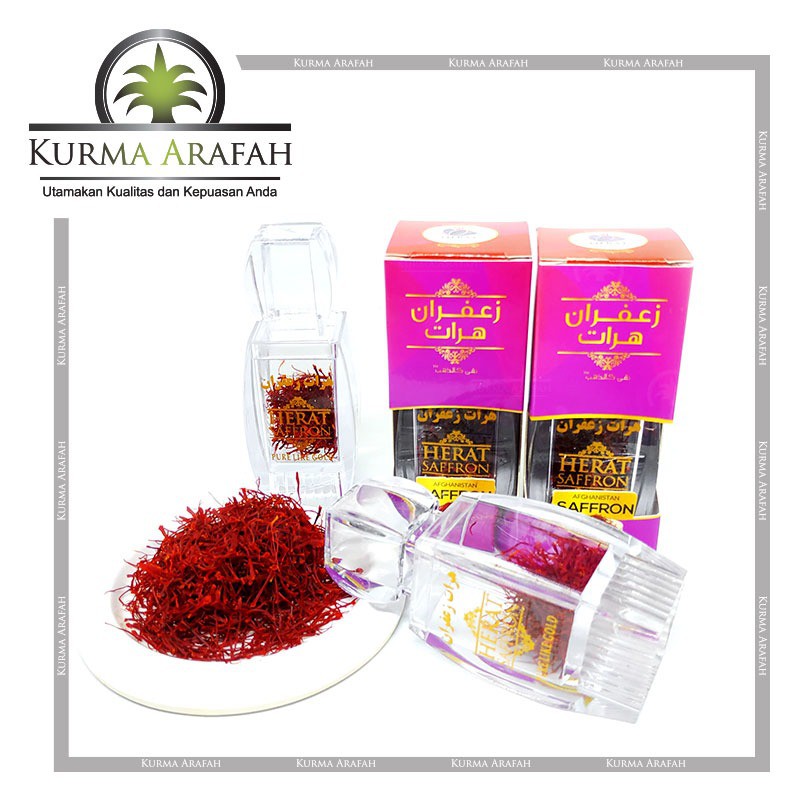 Saffron Herat 0,5gr Afghanistan Super Negin Premium Quality 100% Original