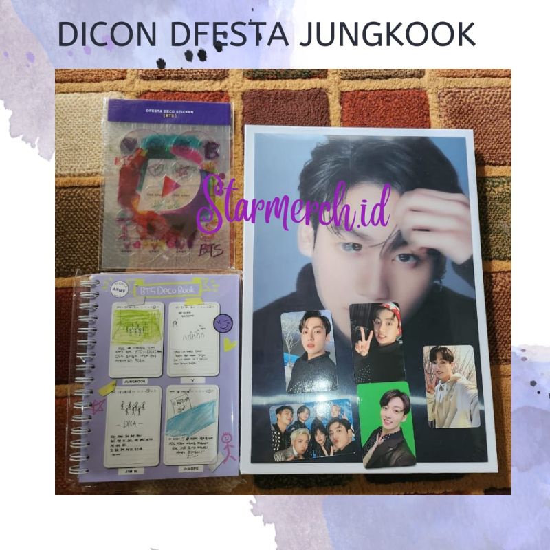 READY STOCK DICON DFESTA BTS JUNGKOOK