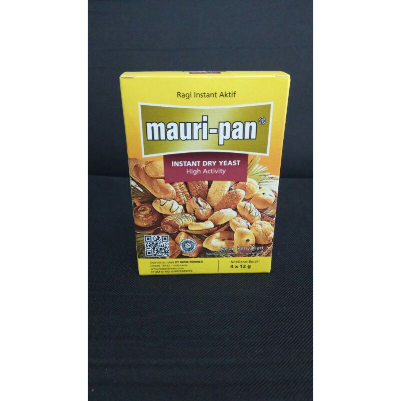 

Mauri-Pan Instant Dry Yeast 4 x 12gr