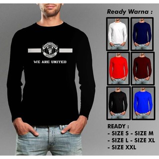  KAOS  BAJU OBRAL COMBED 30 DISTRO WE ARE UNITED MANCHESTER 