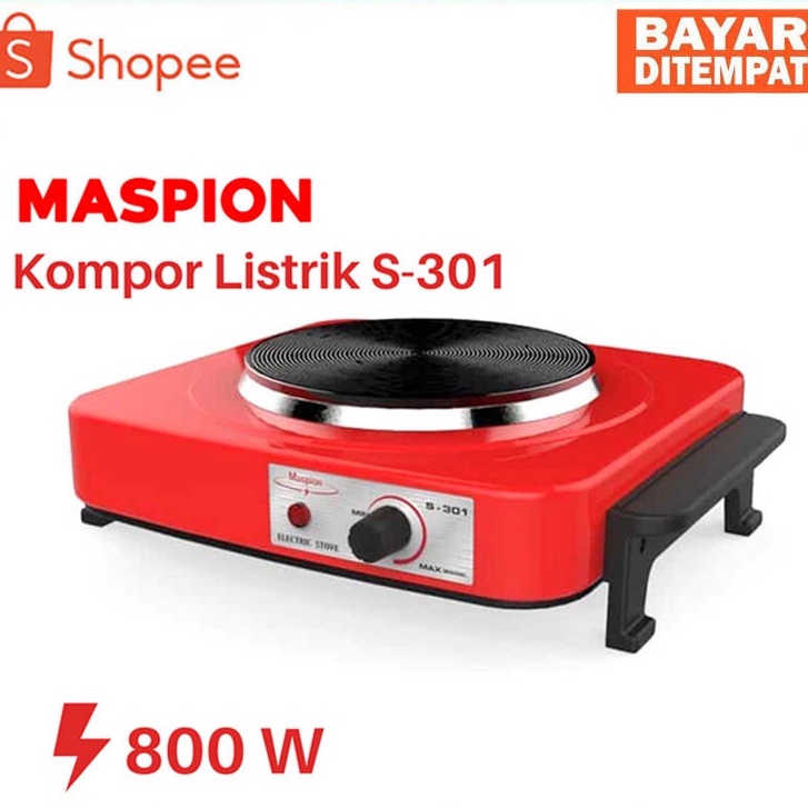 Kompor Maspion S-301 MASPION Kompor Listrik 600 Watt Berkualitas