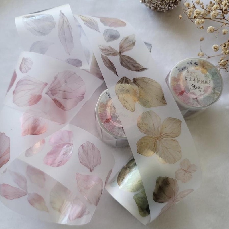

[Sample] Fairy Maru Flower PET Tape