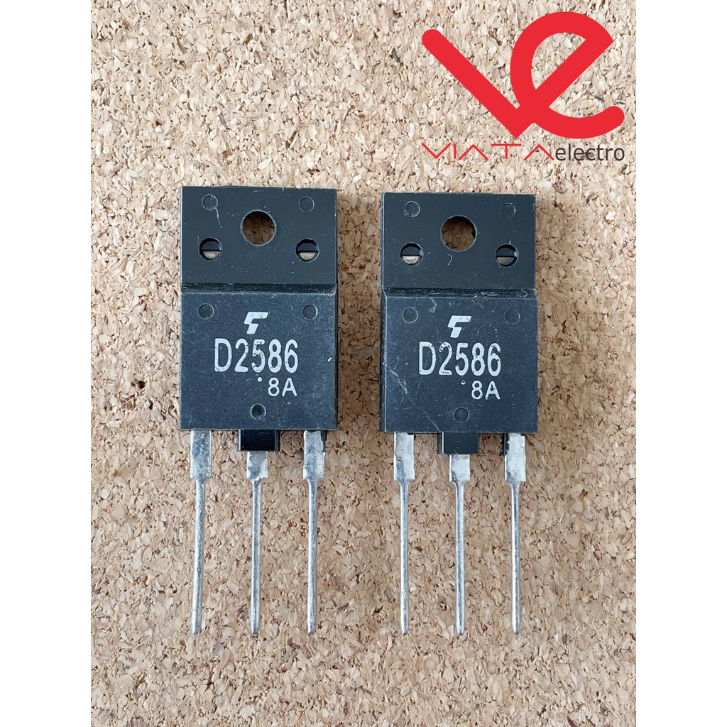 D2586 TRANSISTOR ASLI ORIGINAL (1Bh) TOSHIBA ORI D 2586 ASLI 2SD2586