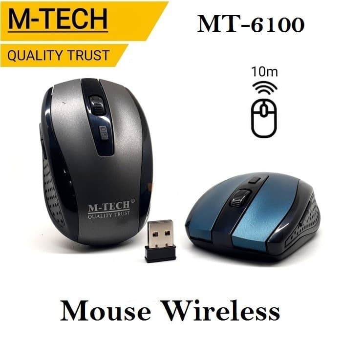 Mouse wireless 2.4ghz m-tech 6d sy-6100