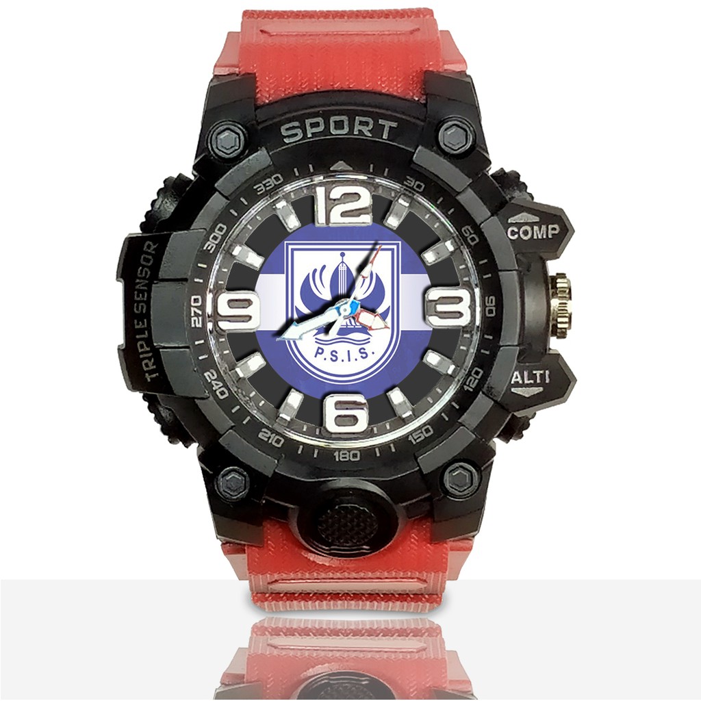 Jam Tangan Custom P.S.I.S. Ruber- Water Resistant