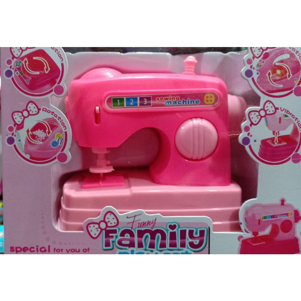 Mainan Mesin Jahit Mainan Anak Perempuan Mesin Jahit Funny Family