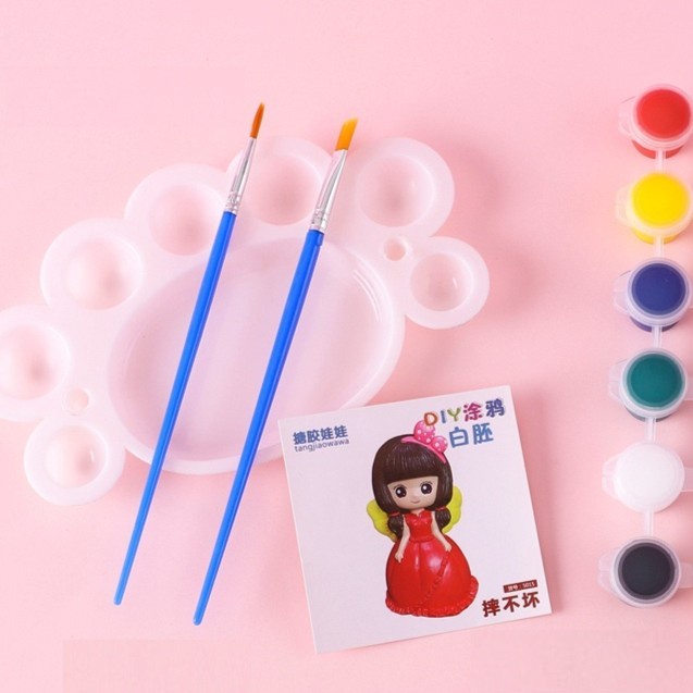 

Cat Lukis Set Cat Air Lukis Clay 8 Warna Set Kuas + Wadah 1221-80