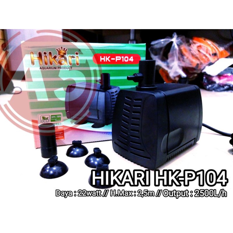 PROMO MURAH Pompa Kolam Hidroponik HIKARI HK P104