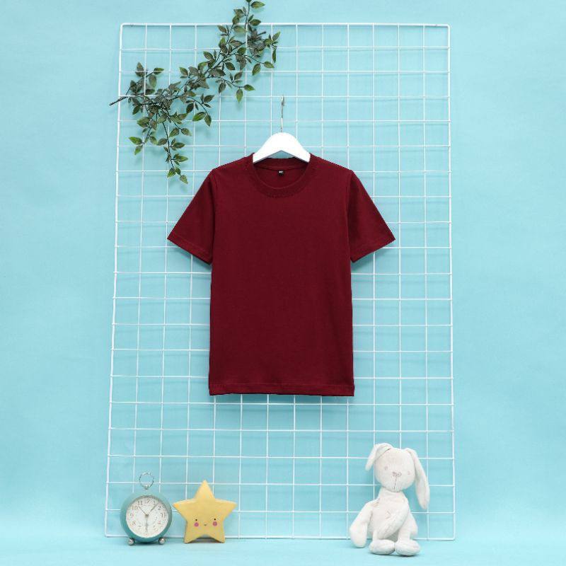Kaos Polos Atasan Pria Wanita Oblong Pendek PE Soft || Baju Polos Pria Termurah-5