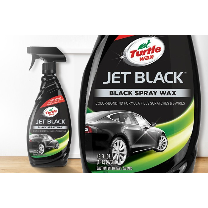 Supermile - Turtle Wax Jet Black Spray Wax 473 Ml