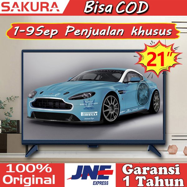 Penawaranspesial Sakura TV LED 21 inch tv murah HD Televisi Model TCLG-S21J Berkualitas