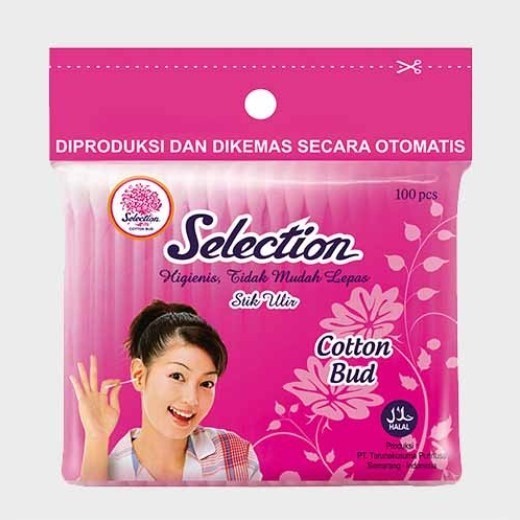 Selection Cotton Bud / Korek Kuping Dewasa isi 100Pcs