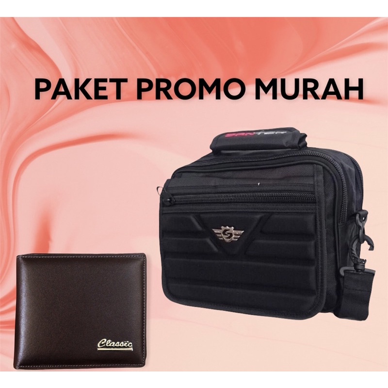 TAS SELEMPANG PRIA MURAH MERIAH DOMPET PRIA MURAH BANGET TAS PRIA TERMURAH TAS SANTER FREE DOMPET