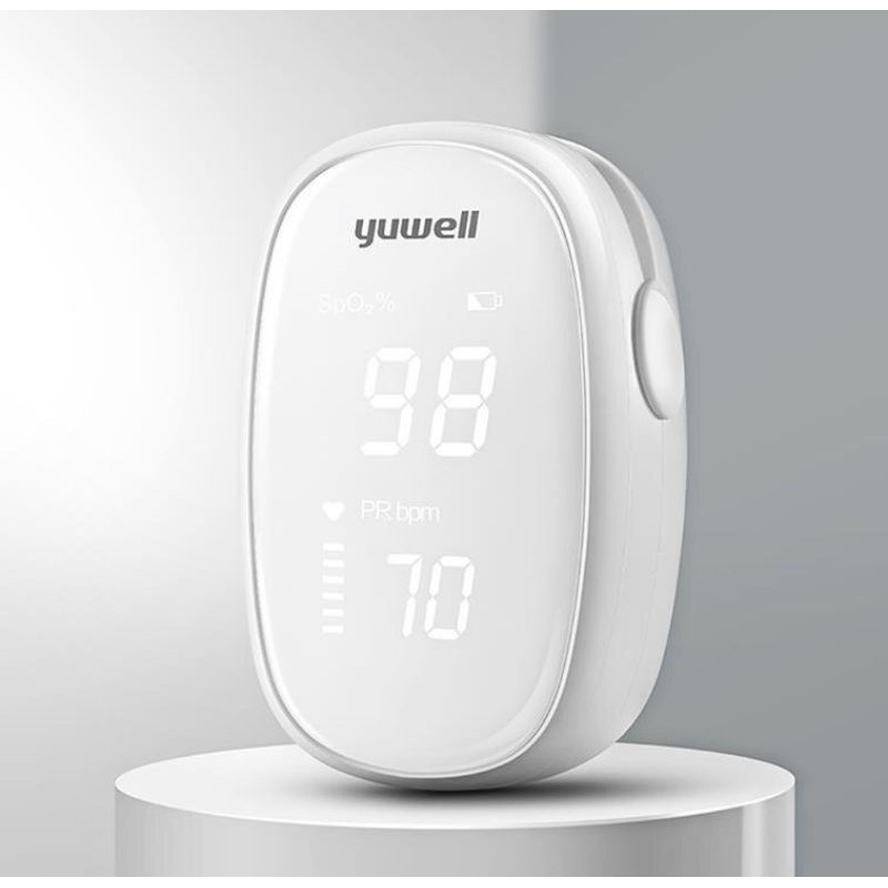 Mall Xiaomi Yuwell Alat Pengukur Detak Jantung Kadar Oksigen Fingertip Pulse Oximeter - YX102 -