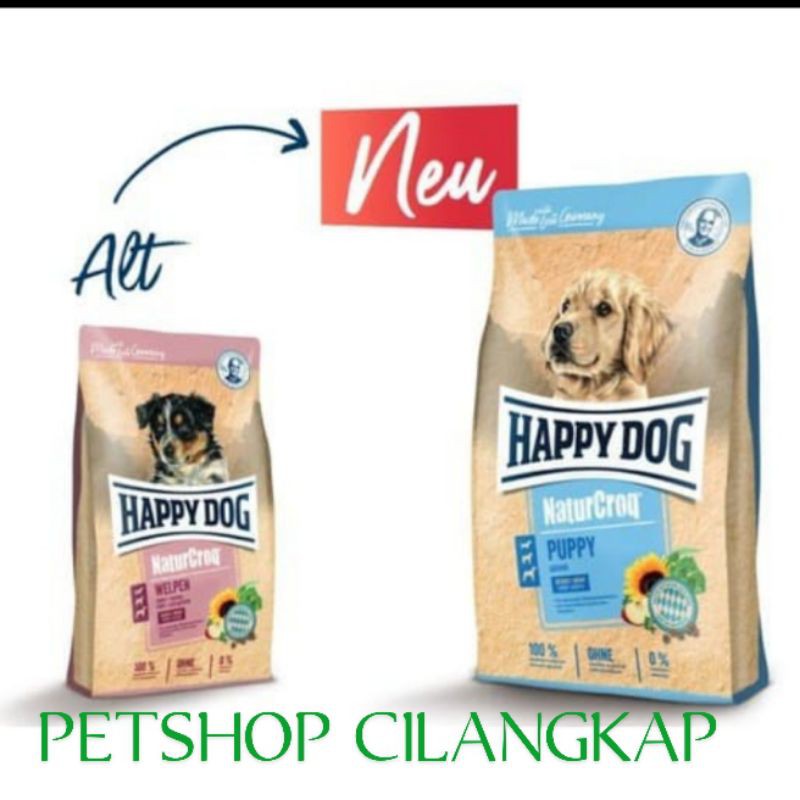 Makanan Anjing Happy Dog HappyDog NaturCroq Puppy 15Kg (Ekspedisi) dry good dogfood Makanan Anjing Anakan