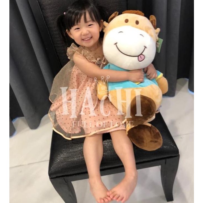 HACHI ORIGINAL BONEKA KERBAU LUCU OX DOLL 60CM Termurah