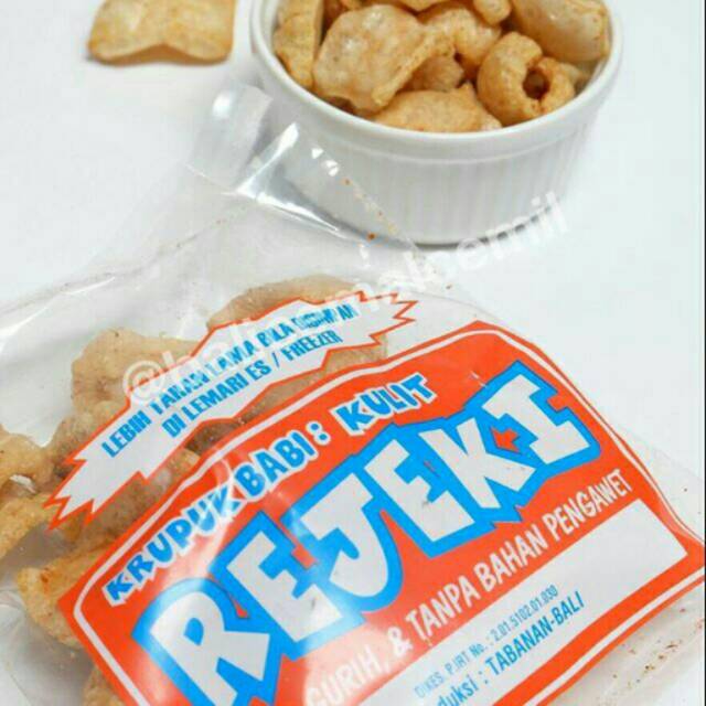 

Kerupuk Babi Kulit Rejeki 70 gr