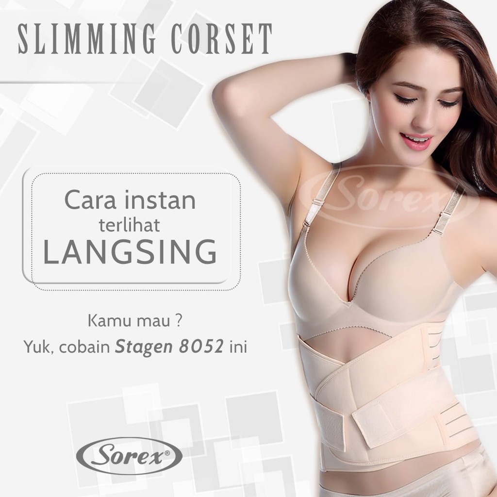 Sorex Stagen 8052 - Slimming Corset Korset Pelangsing