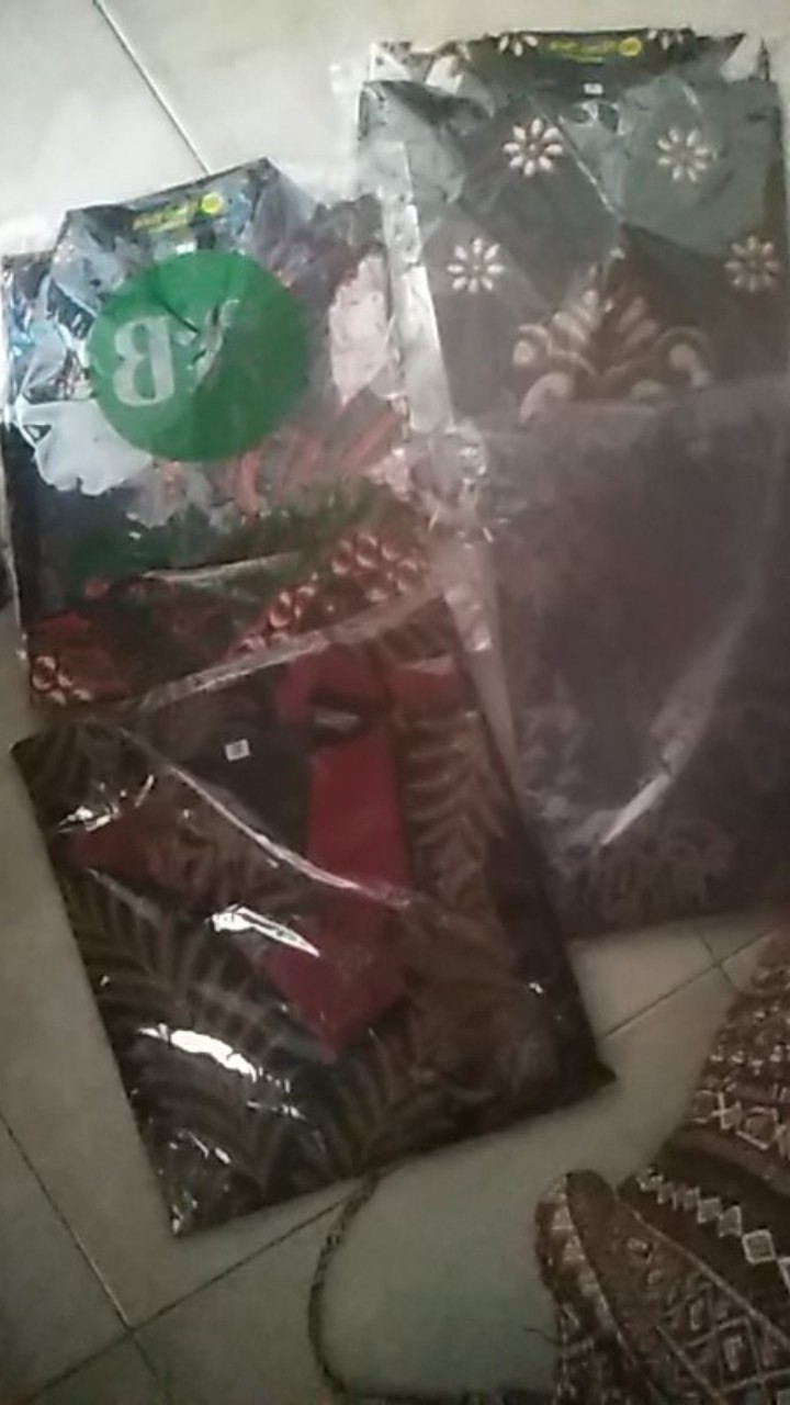 Kemeja Batik Peksi Langit Full Furing Katun Halus Sragenan Size M-xxl High Quality