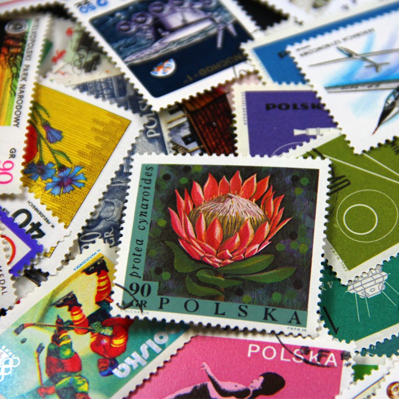 

IMPORT 100 PCS/Lot No Repeat Poland Postage Stamps Collections From Poland With Post Marks Stamp