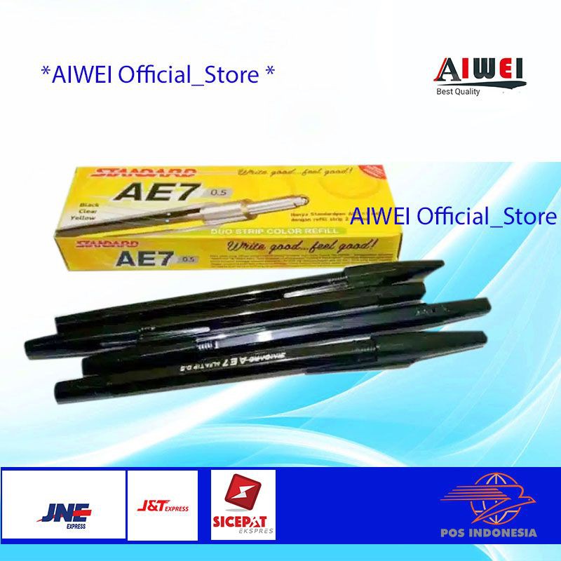 

Selusin (12pcs) Pulpen Standard AE7