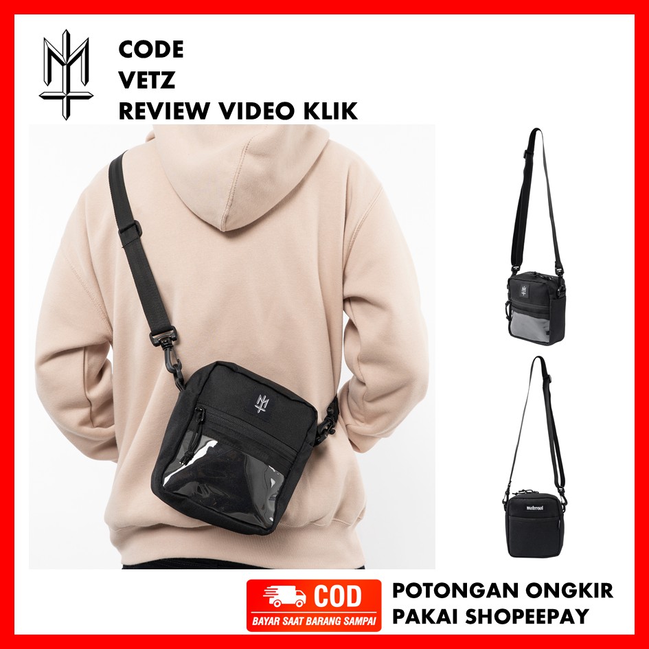 MATERNAL DISASTER VETZ / SLIGBAG / TAS KECIL / WAISTBAG / PINGGANG / DISCA RETS VEENK GHAFA AUKEM