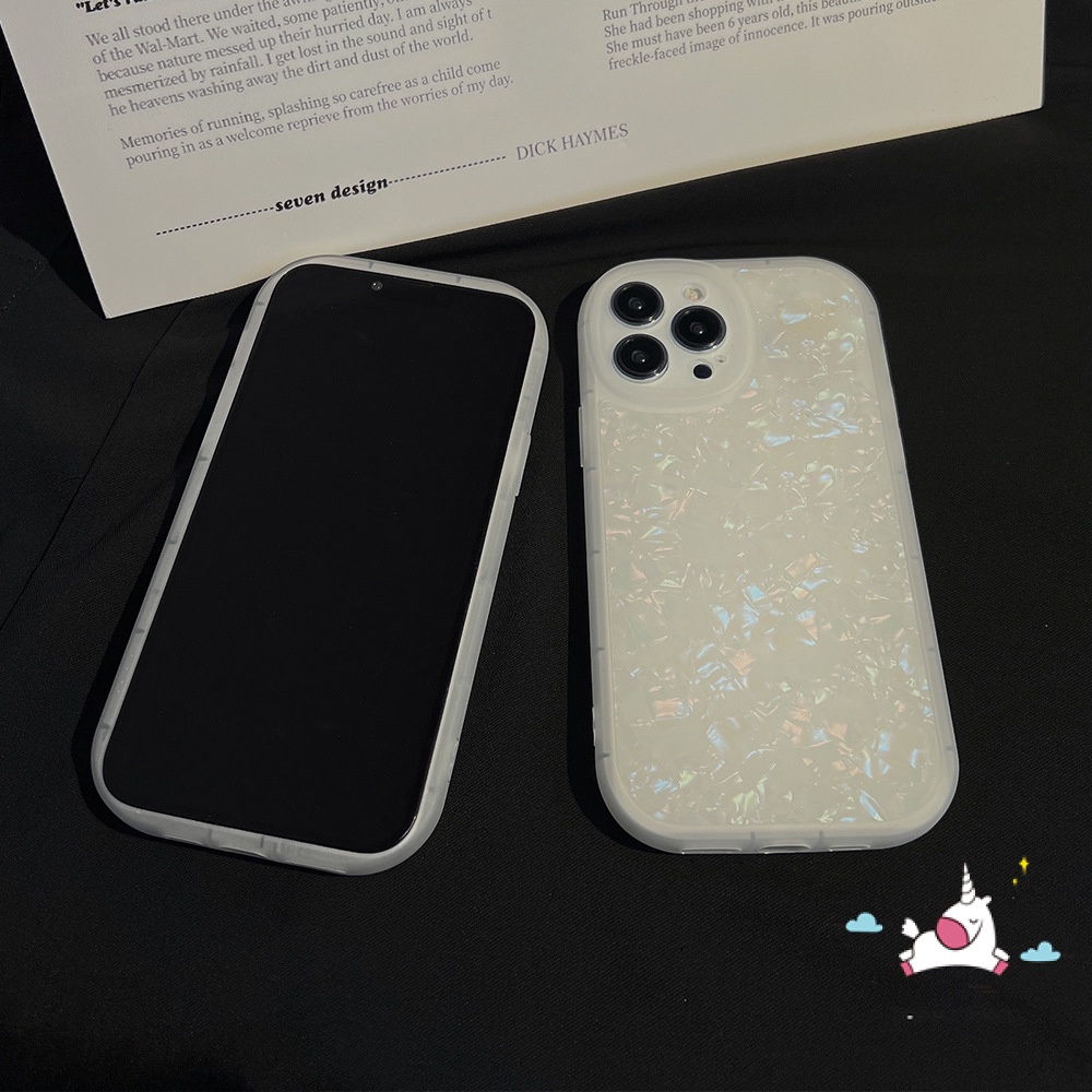 Shell Pattern Phone Case Cpmpatible for iPhone 11 13 12 Pro Max 6 6s 7 8 Plus XR XS MAX SE 2020 Simple Fashion Marble Case Round Lens Camera Protetion Shockproof Back Cover