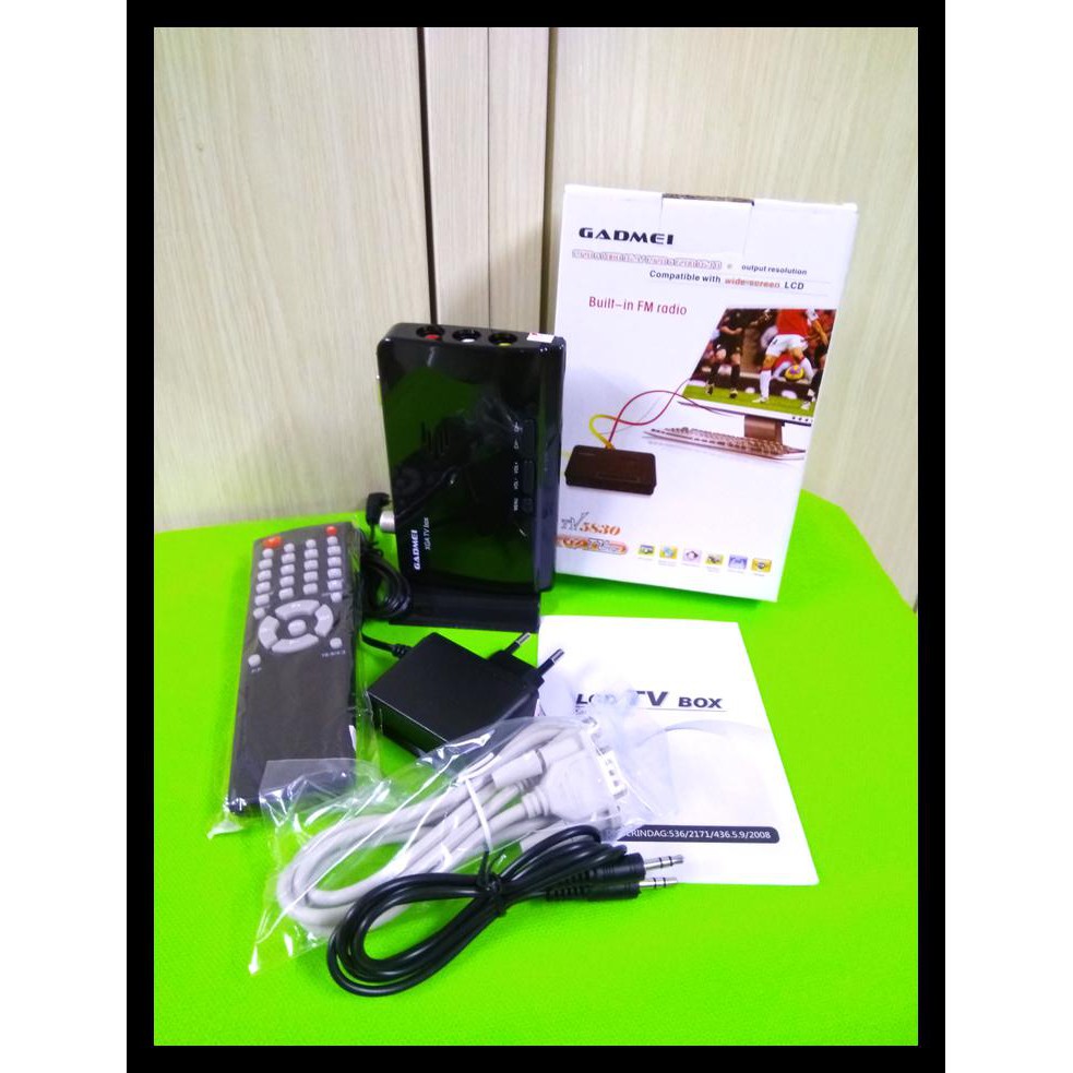 BAYAR DITEMPAT FM LCD TV BOX 5830 GADMEI =LCD 5821 KODE 716