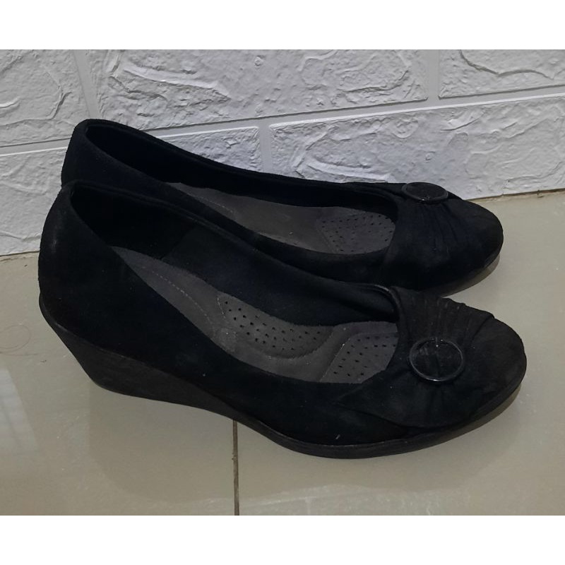 [PL] Sepatu Wedges Payless Dexflex Comfort Preloved
