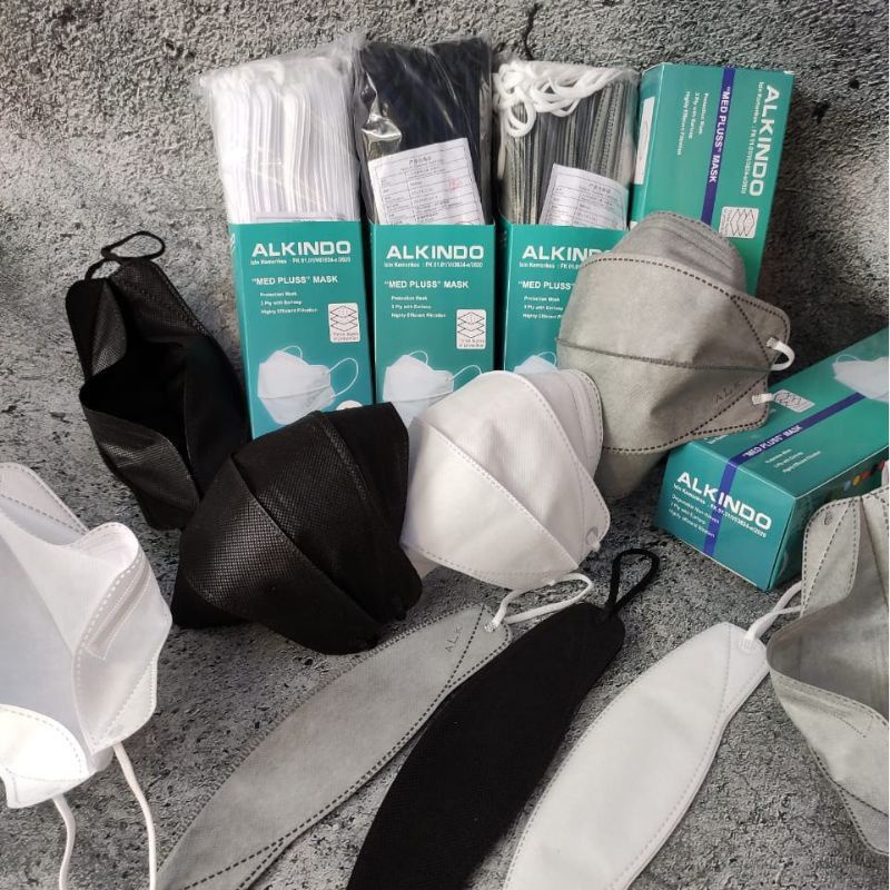 Masker KF94 4D ALKINDO ORIGINAL isi 10pcs / pack