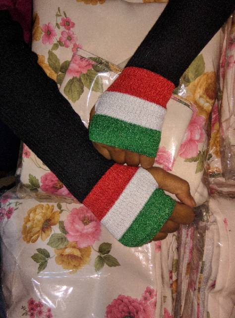 Handsock Rajut palestina