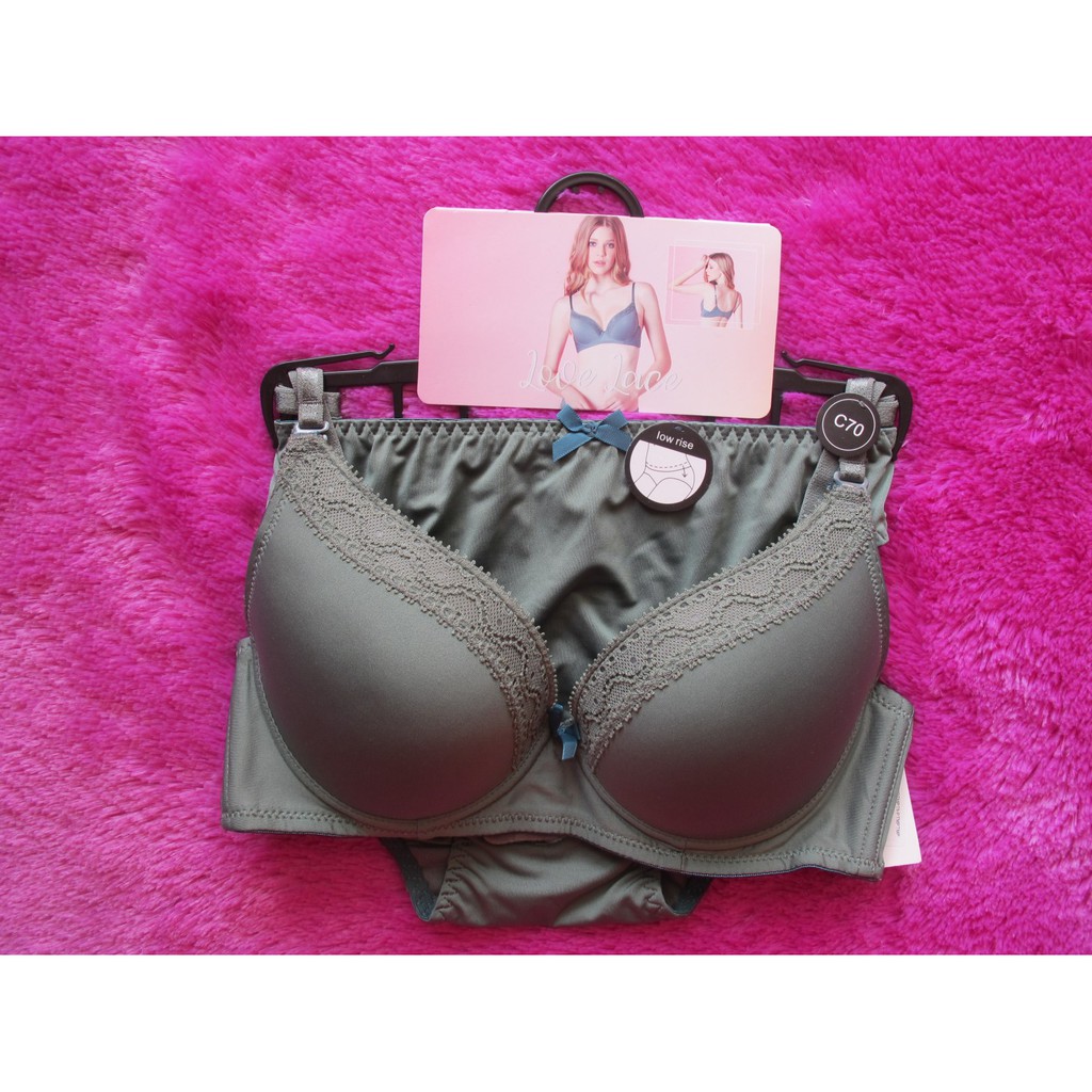 PIERRE CARDIN BRA SET 466 SIZE 32C PANTY M