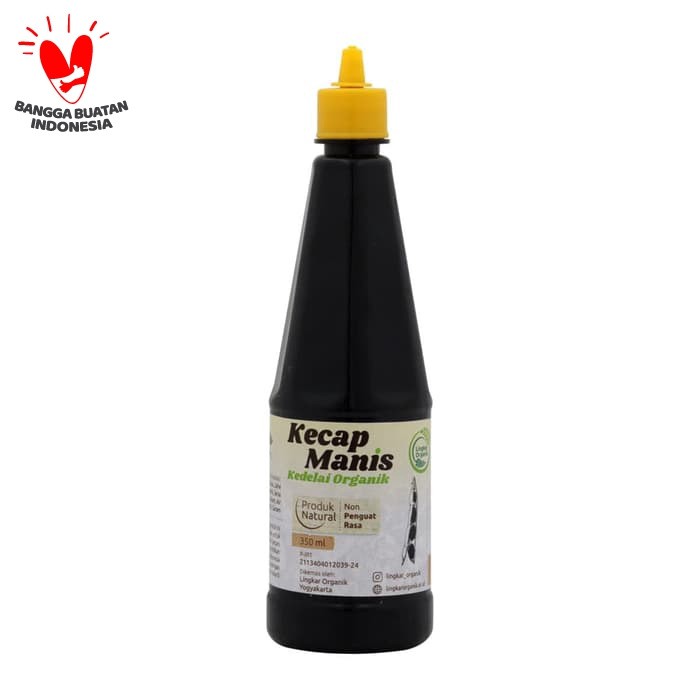 

LINGKAR ORGANIK - Kecap Manis Kedelai Organik 350ml