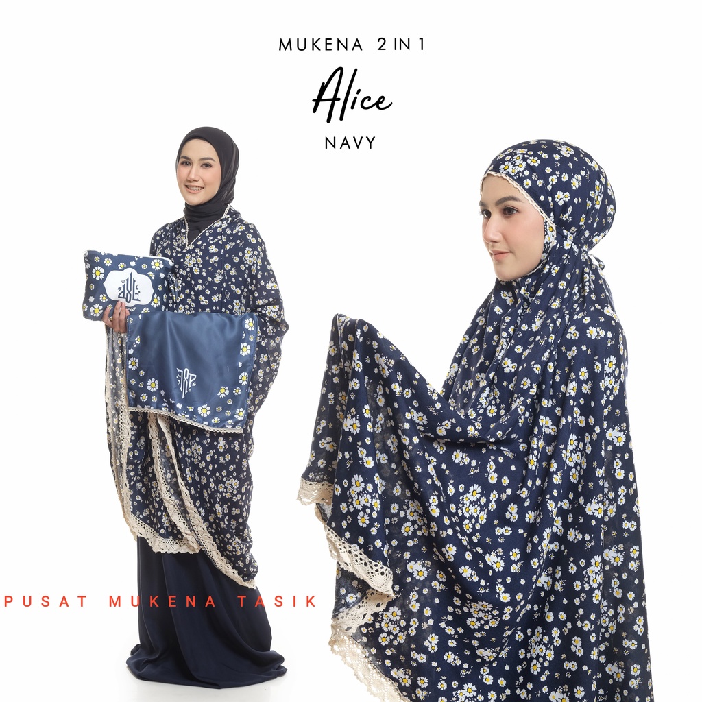 PUSAT GROSIR BELI COD MUKENA + SAJADAH DEWASA KATUN RAYON ALICE | BALI DAISY REGINA SHANNON TERMURAH