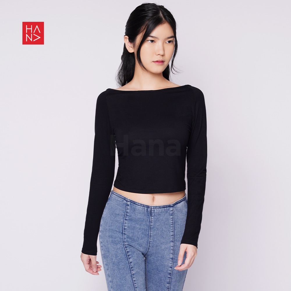 HanaFashion JKT - Zea Blouse / Outer Kaos Murah / Kardigan Wanita Gaya Korea - TS492