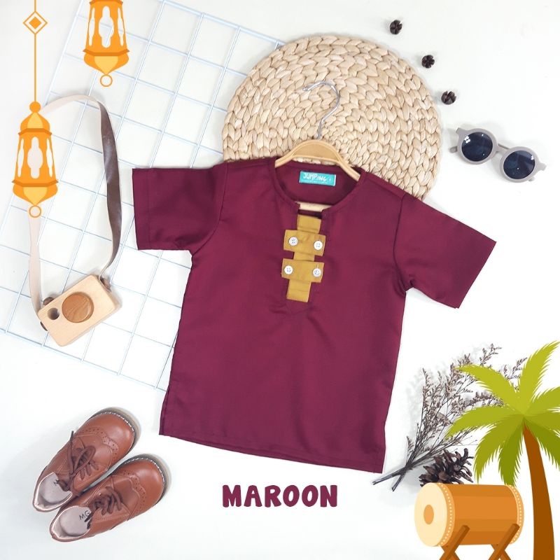 Koko Kareem Pakaian Muslim Pakaian Anak Cowok Usia 1 sd 10 Tahun Baju Koko Anak KBS