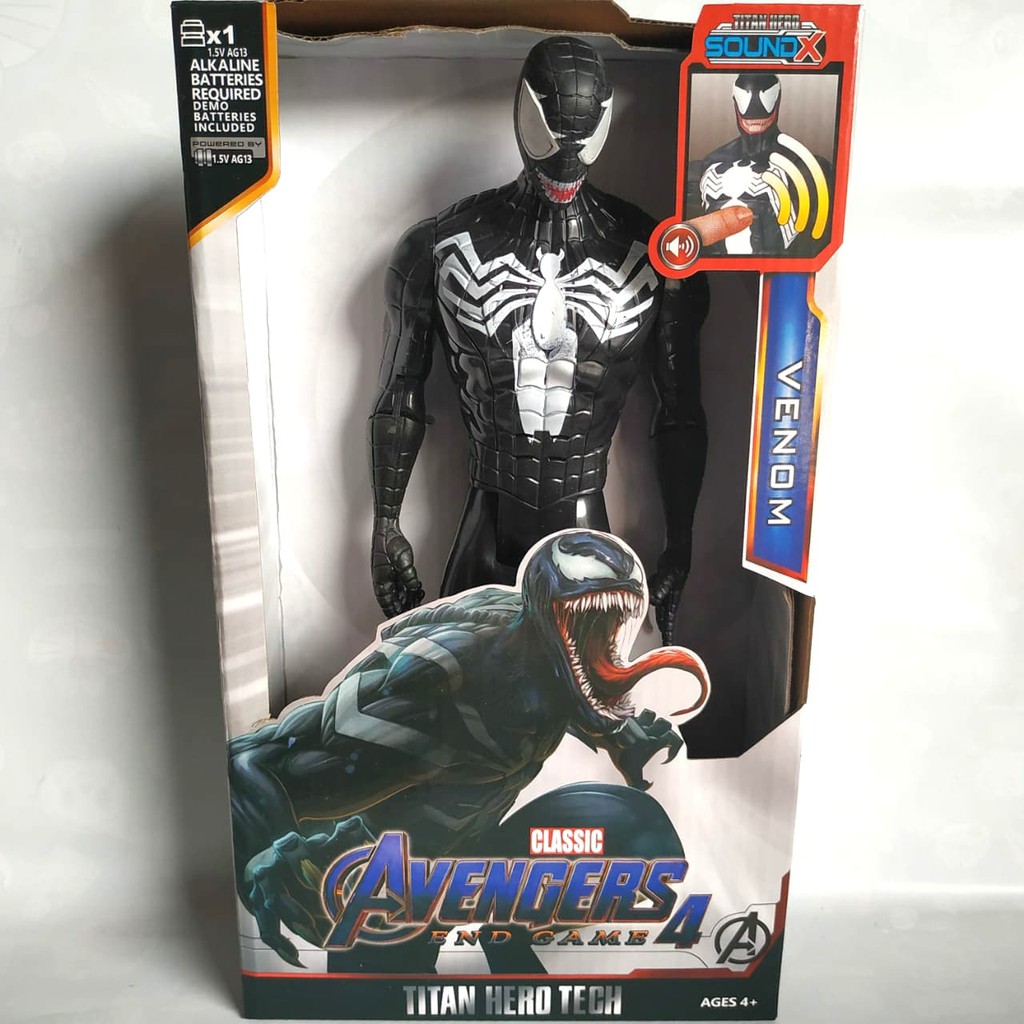 Venom Classic Avengers End Game Titan Hero Tech With Music