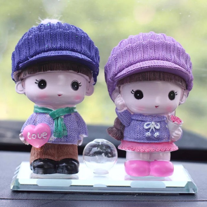 MINIATUR PAJANGAN MOBIL BONEKA 0728