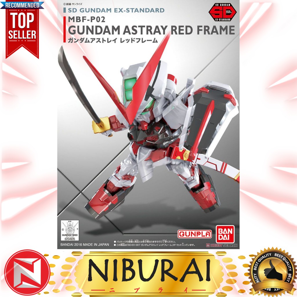 SD Gundam EX Standard Gundam Astray Red Frame